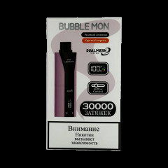 BUBBLE MON BOOSTER DUBLE 30000 Розовый лимонад / красный персик 2%
